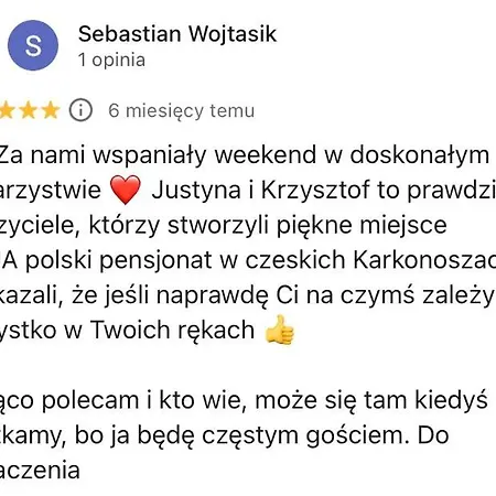 Maja - Utulny Blizko Prirody A Svahu V Krkonosich 3* 济泽罗河畔帕塞基